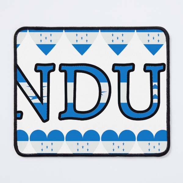 Item preview, Honduras Flag Letters And Hearts designed and sold by TheIconSmith.