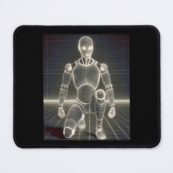 Item preview, Futuristic Humanoid Robot designed and sold by TEEJAMBOREE.