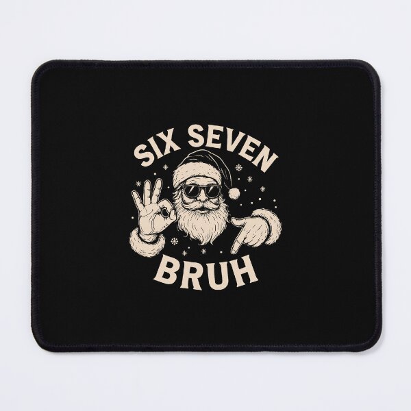 Item preview, Six Seven Bruh Funny Christmas Santa  designed and sold by clarabersetart.