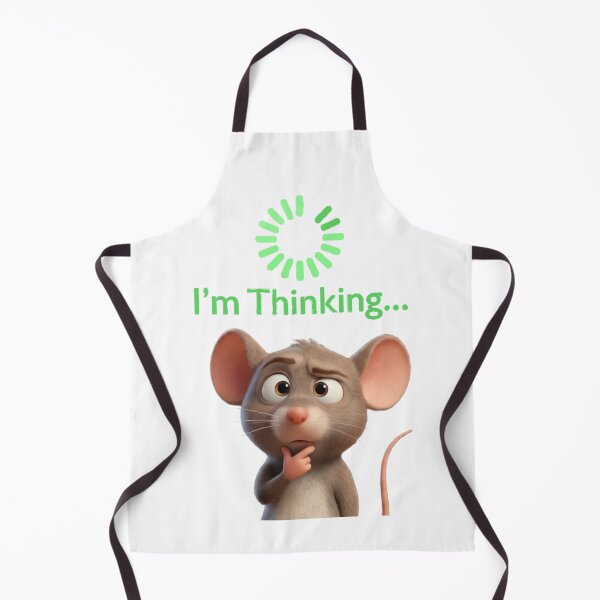 Item preview, Zippy Mouse Thinking Loading Icon designed and sold by Zippy Creation.