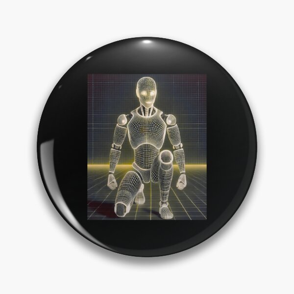 Item preview, Futuristic Humanoid Robot designed and sold by TEEJAMBOREE.