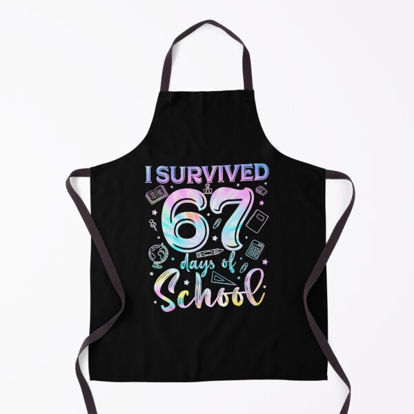 Item preview, I Survived Sixty Seven Days School Holographic  designed and sold by clarabersetart.