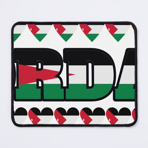 Item preview, Jordan Flag Letters And Hearts designed and sold by TheIconSmith.