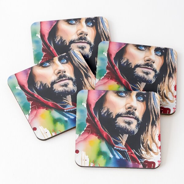 Item preview, JARED-LETO-WATERCOLOR designed and sold by EviePatel12.