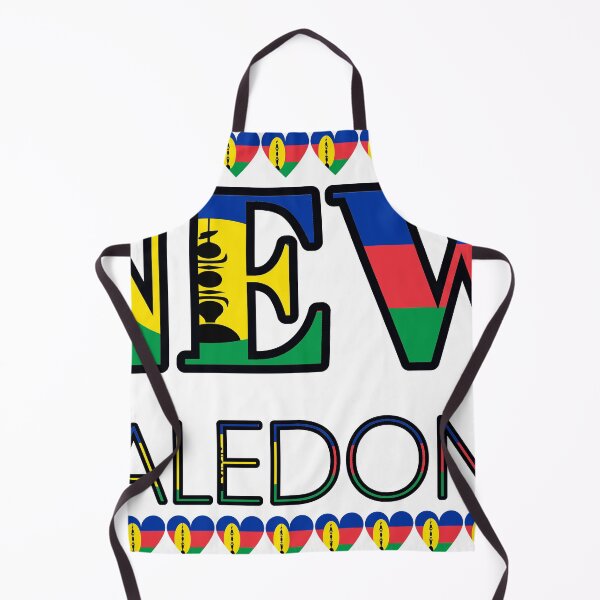 Item preview, New Caledonia Flag Letters And Hearts designed and sold by TheIconSmith.
