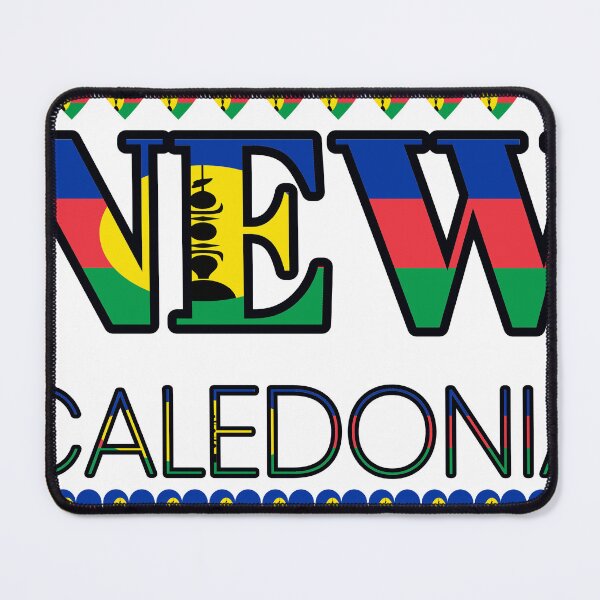 Item preview, New Caledonia Flag Letters And Hearts designed and sold by TheIconSmith.
