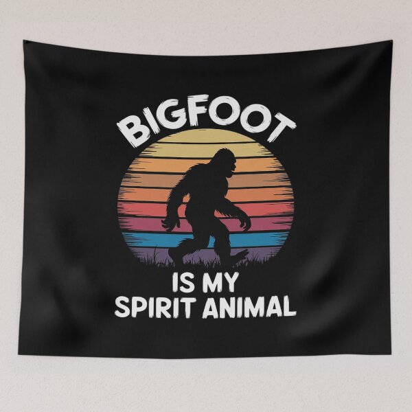 Item preview, My Spirit Animal is Bigfoot designed and sold by KonstanKoraner.