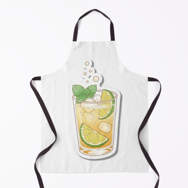 Item preview, Honey Lime Mint Soda – Refreshing Aesthetic Drink Illustration designed and sold by zenaikido.