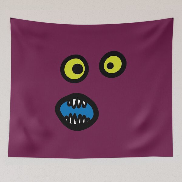 Item preview, Monster Face - Green Eyed Gwyn designed and sold by helengarvey.