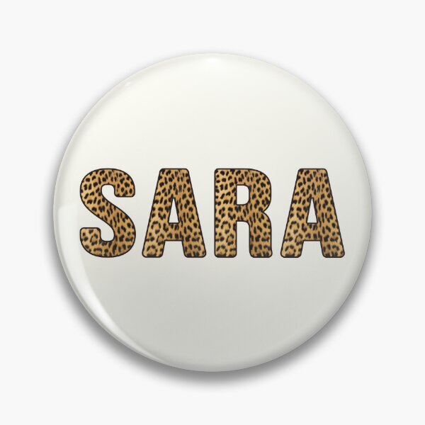 Item preview, Sara Name Leopard Print designed and sold by Jeallan Designs.