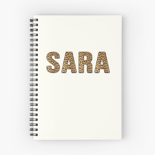 Item preview, Sara Name Leopard Print designed and sold by Jeallan Designs.