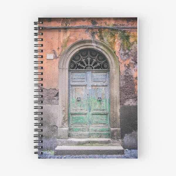Item preview, Distressed Door Viterbo Italy designed and sold by PhotoArt by Joan Carroll.
