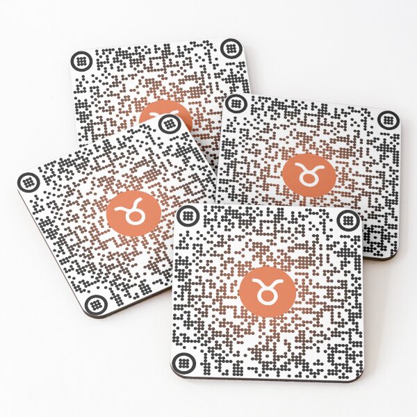 Item preview, Taurus Auto-Updating Horoscope QR Code – Daily Live Astrology Scan designed and sold by Chroma Artis.