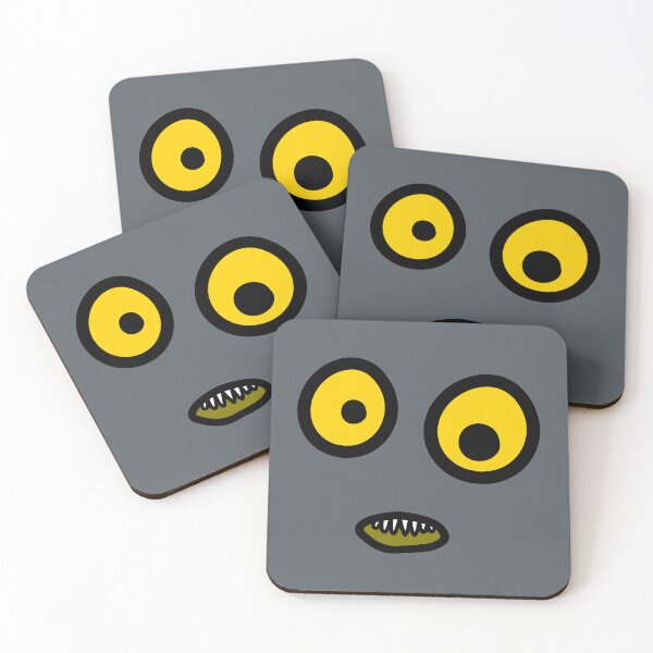 Item preview, Monster Face - Yellow Eyed Yaz designed and sold by helengarvey.