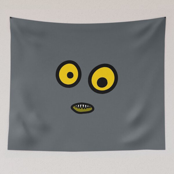 Item preview, Monster Face - Yellow Eyed Yaz designed and sold by helengarvey.