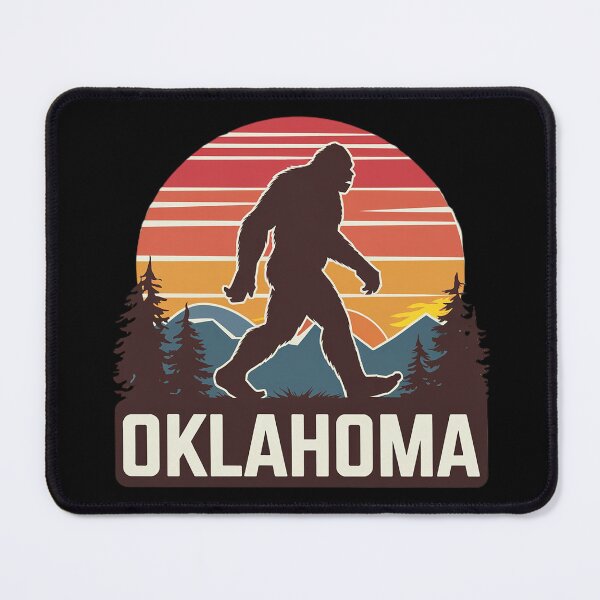 Item preview, Oklahoma Bigfoot Sasquatch Hunter designed and sold by KonstanKoraner.