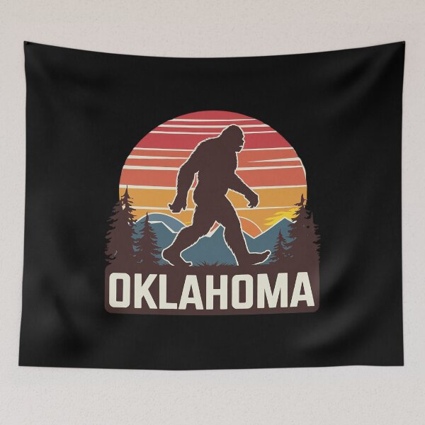 Item preview, Oklahoma Bigfoot Sasquatch Hunter  designed and sold by KonstanKoraner.
