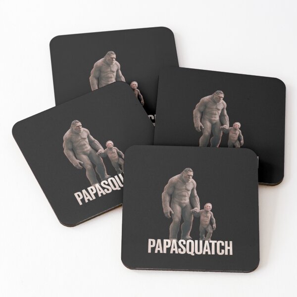 Item preview, Papa Squatch The Man The Myth The Legend Bigfoot Fathers day designed and sold by KonstanKoraner.