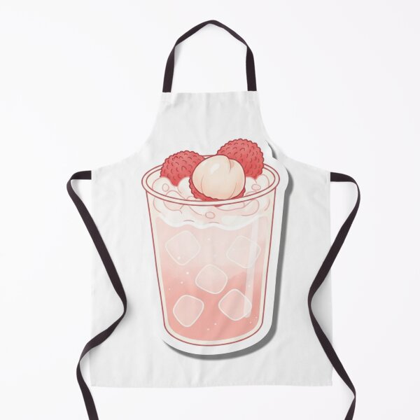 Item preview, Sweet Lychee Drink – Cute Pink Aesthetic Illustration designed and sold by zenaikido.
