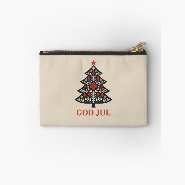 Item preview, Scandinavian Folk Art Christmas Tree – God Jul Nordic Holiday Design designed and sold by Planthem.