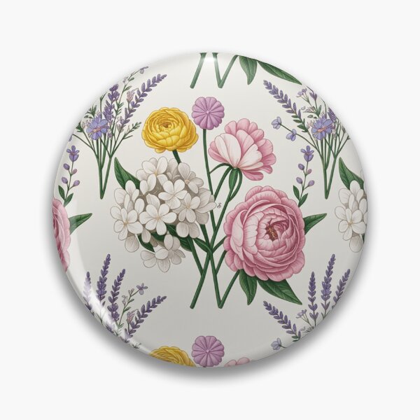 Item preview, flower wallpaper designed and sold by Shak Stickers.