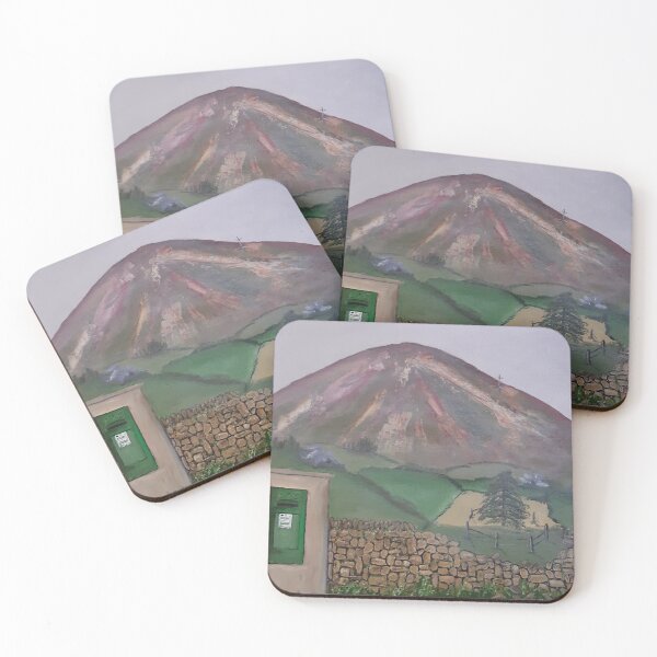 Item preview, Mountain landscape with Irish Postbox designed and sold by ccandrd.