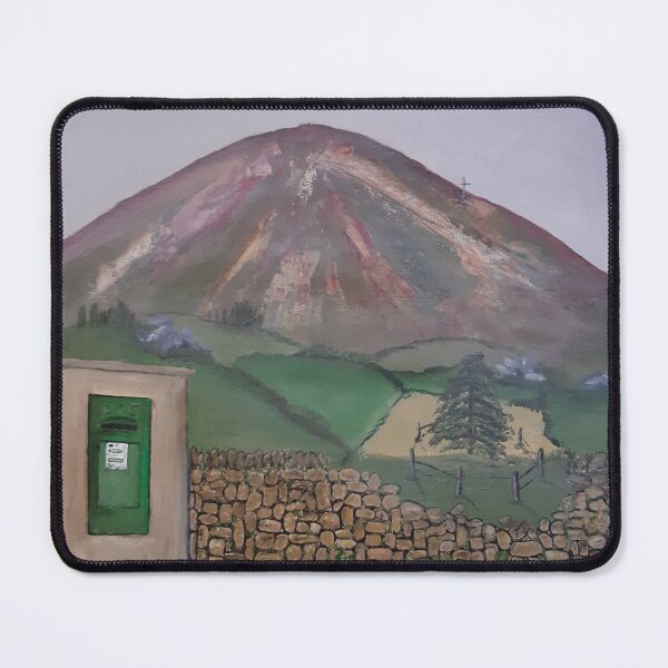 Item preview, Mountain landscape with Irish Postbox designed and sold by ccandrd.