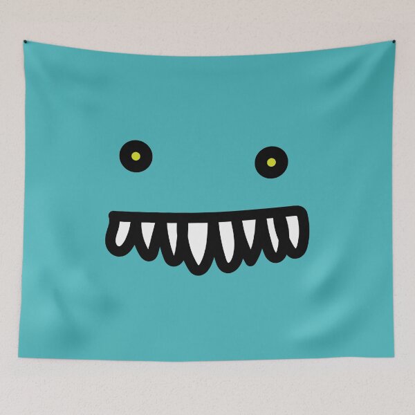 Item preview, Monster Face - Toothy Tobe designed and sold by helengarvey.
