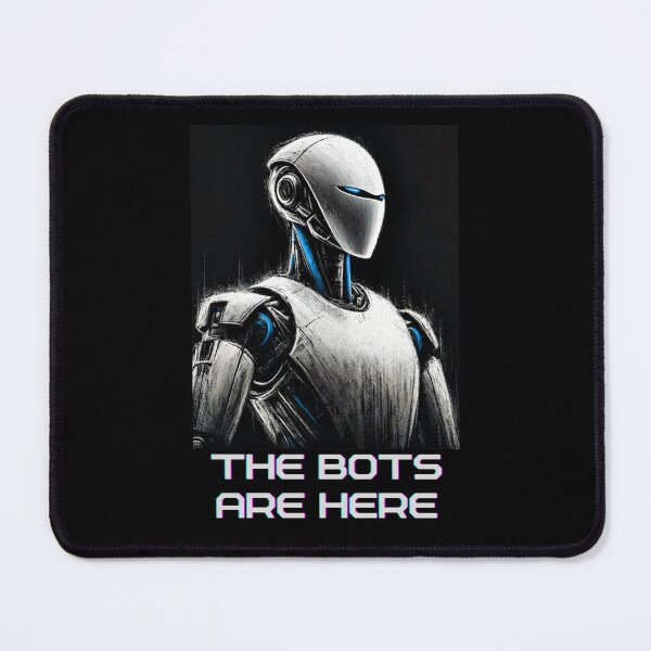 Item preview, Futuristic Humanoid Robot designed and sold by TEEJAMBOREE.
