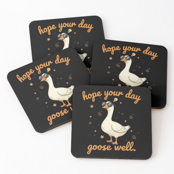 Item preview, Hope Your Day Goose Well – Funny Pun Quote designed and sold by TextMood.