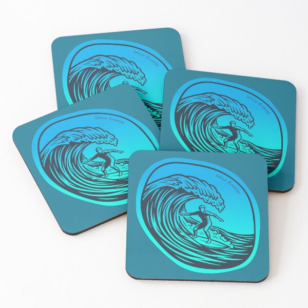 Item preview, Wave Energy Surfer Riding a Big Wave designed and sold by KiwiRider.