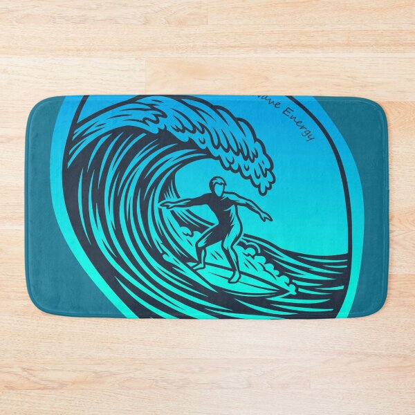 Item preview, Wave Energy Surfer Riding a Big Wave designed and sold by KiwiRider.