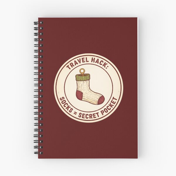 Item preview, Travel Hack Socks Secret Pocket designed and sold by Dakson Design - Fantasy Art.