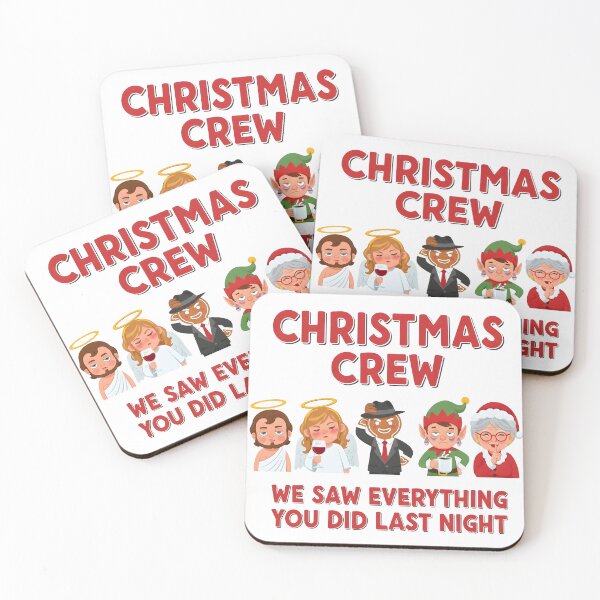 Item preview, Christmas Humor Crew – We Saw Everything You Did Last Night, Bruh designed and sold by MegzDesign.