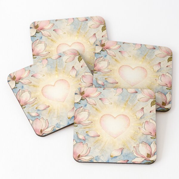 Item preview, Magnolia Heart – Blossoms of Love, Light, and Awakening designed and sold by SoniaSarkali.