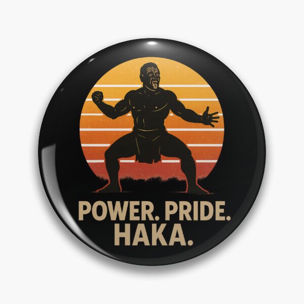 Item preview, Power Pride Haka - Vintage Sunset Warrior designed and sold by SidTastic .