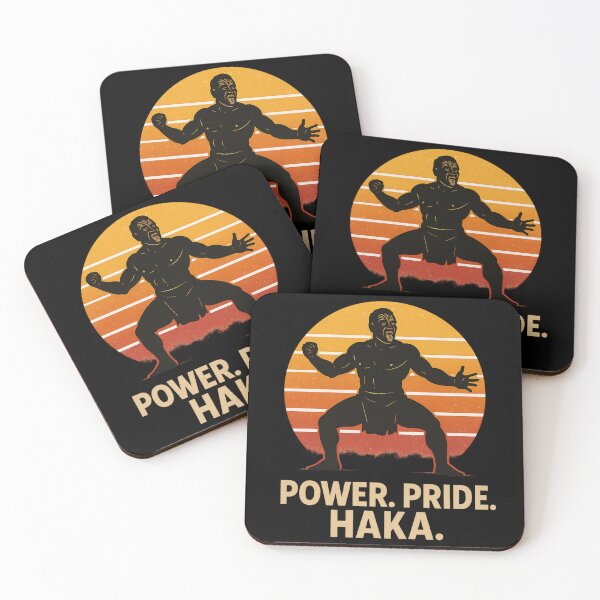 Item preview, Power Pride Haka - Vintage Sunset Warrior designed and sold by SidTastic .