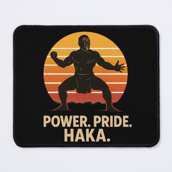 Item preview, Power Pride Haka - Vintage Sunset Warrior designed and sold by SidTastic .