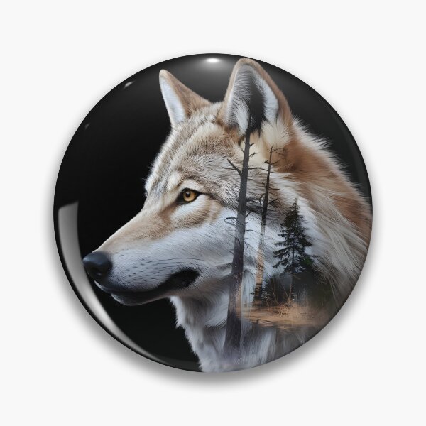 Item preview, Wolf Forest designed and sold by Artsyowlscrafts.