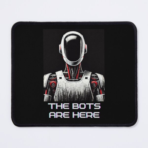 Item preview, Futuristic Humanoid Robot designed and sold by TEEJAMBOREE.