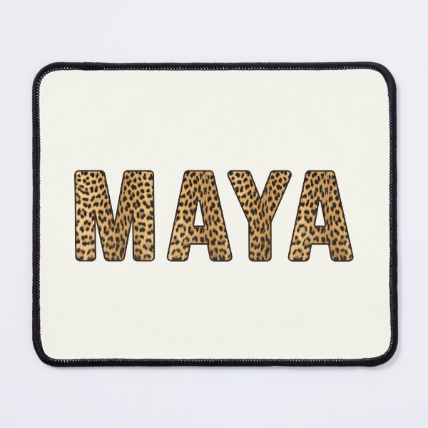 Item preview, Maya Name Leopard Print designed and sold by Jeallan Designs.
