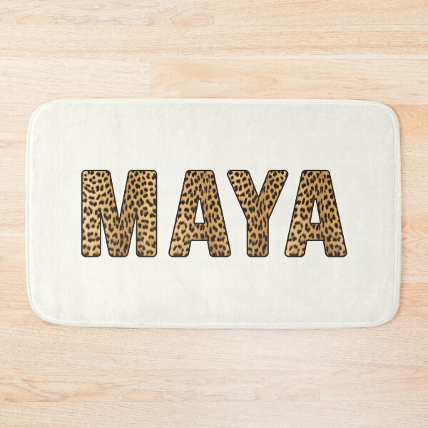 Item preview, Maya Name Leopard Print designed and sold by Jeallan Designs.