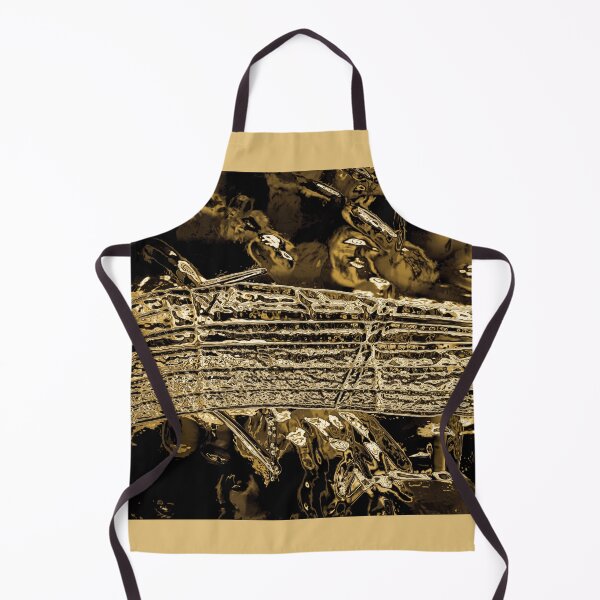 Item preview, Golden Musical Background designed and sold by mavicfe.