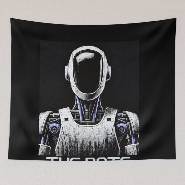 Item preview, Futuristic Humanoid Robot designed and sold by TEEJAMBOREE.