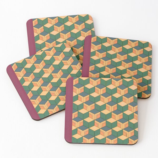 Item preview, Stylized Haori Pattern – Anime Inspired Design #06 designed and sold by PosterFuel.