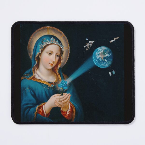 Item preview, Art and Religion into the Digital : Virgin Mary and the Contemporary age designed and sold by QuasarDigitalSurrealism.