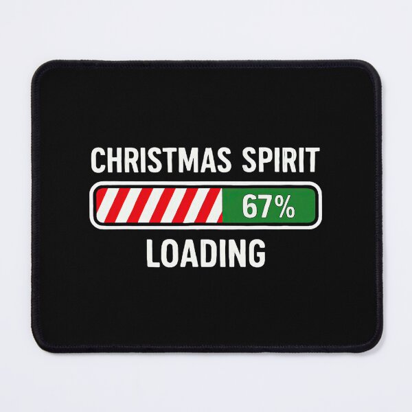 Item preview, Christmas Spirit Loading Bar Holiday Winter Festive  designed and sold by judycuevas1.