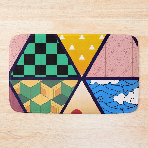 Item preview, Stylized Haori Pattern – Anime Inspired Design #07 designed and sold by PosterFuel.