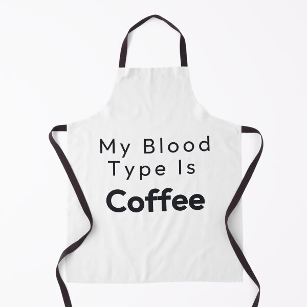 Item preview, My Blood Type Is Coffee designed and sold by Minimalist Quotes and Sayings.