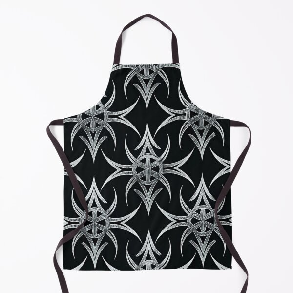 Artikelvorschau, Cyber Sigilism Chrome Neo Tribal Pattern entworfen und verkauft von DreamLeafCo.
